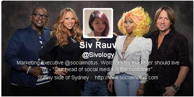 Twitter Profile Siv Rauv