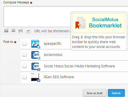 Social Motus - Social Publishing Tools